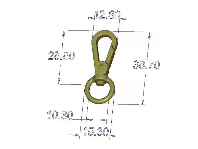 15mm Dog Hook