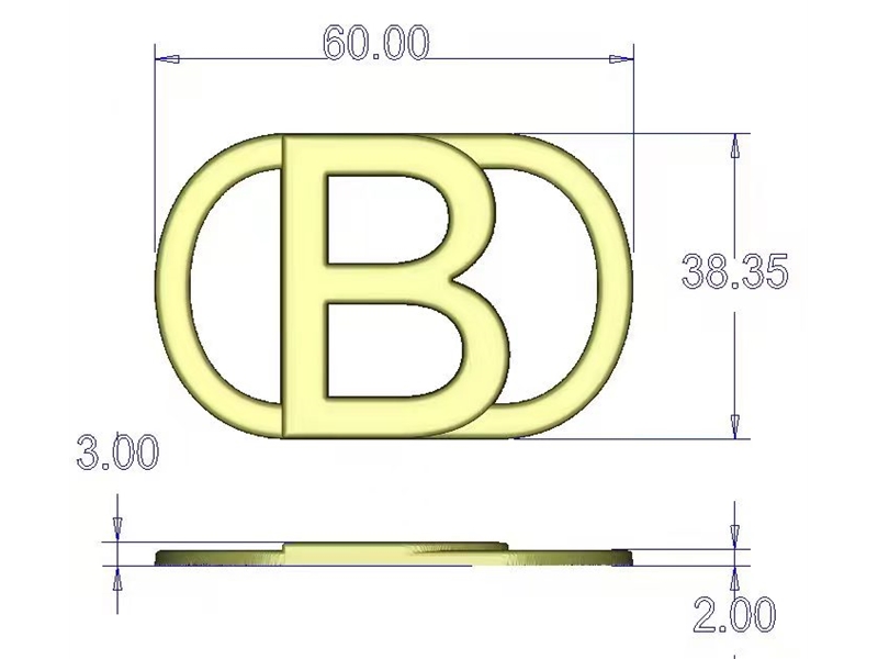 60mm Buckle Stainless