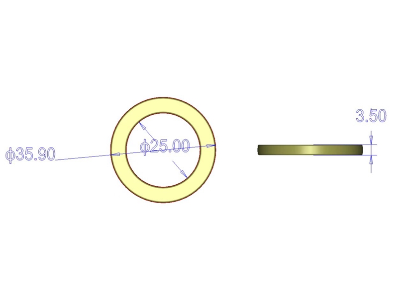 25mm Flat Ring